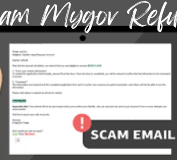 Scam Mygov Refund