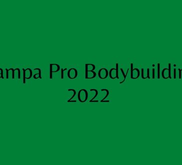 Tampa Pro Bodybuilding 2022