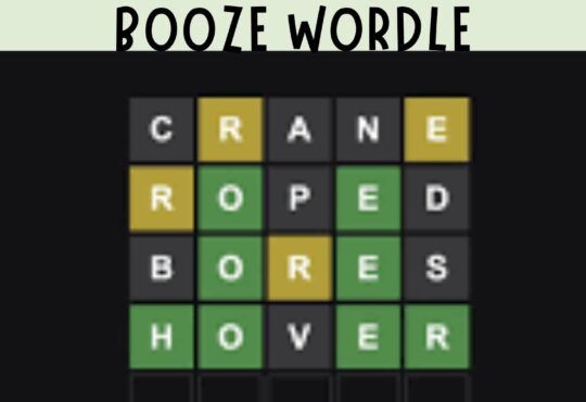 Booze Wordle