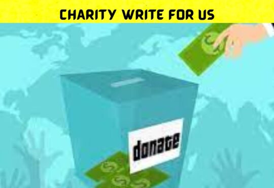 Charity Write for Us