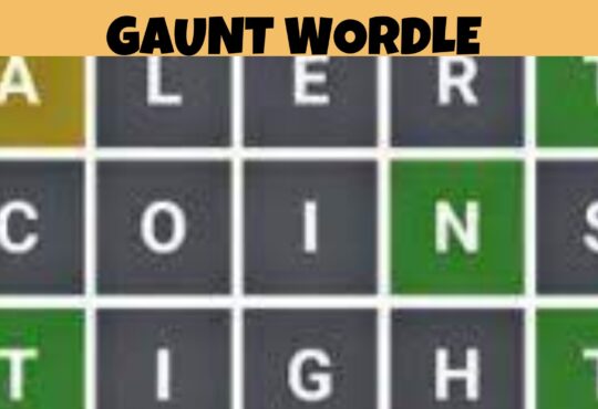 Gaunt Wordle