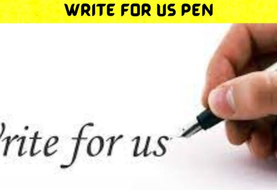 Write for Us Pen