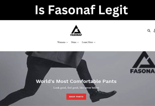 Is Fasonaf Legit