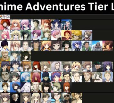 Anime Adventures Tier List