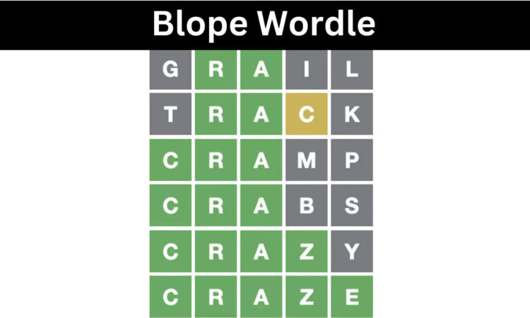 Blope Wordle