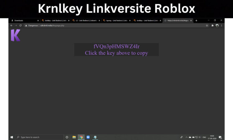 Krnlkey Linkversite Roblox