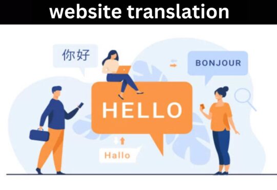 website translation