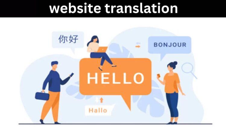 website translation